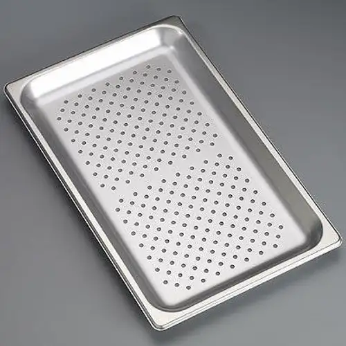 10-1697 - Instrument Tray - Instrument Tray Perforated Bottom and Sides Sklar - Each
