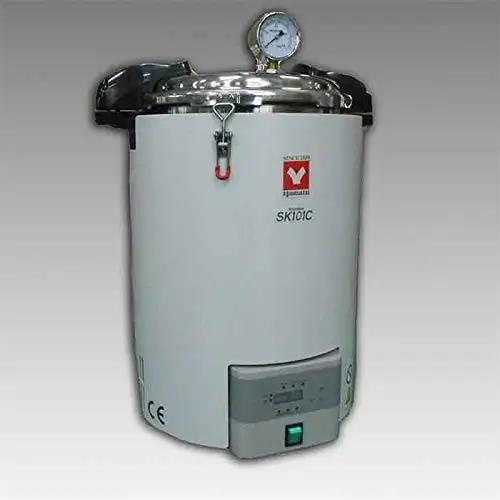 Yamato Scientific SK101C SK Series Steam Sterilizer 18 L Capacity 115V-1600209944