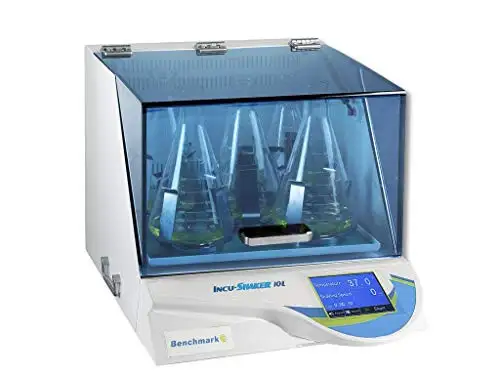 Benchmark Scientific H1012-E 10LR Incu-Shaker with Rubber Mat Refrigerated Shaking Incubator 230V