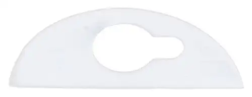 Wilmad LG-9516T-100 Heavy Duty PTFE Stirrer Blade 35 X 74 mm