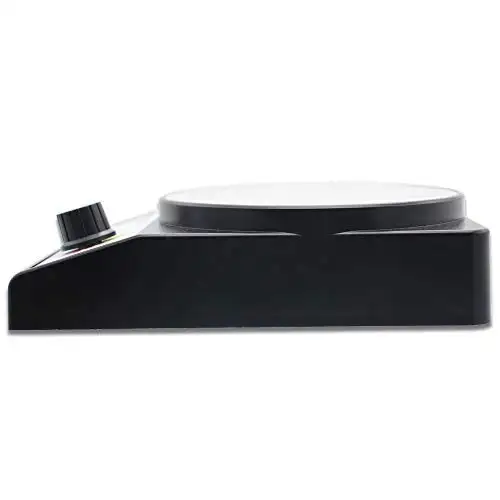 ANZESER Magnetic Stirrer Magnetic Mixer 3000 RPM with Stir Bar Max Stirring Capacity 3000mL Black