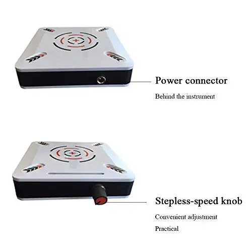 Poafamx Magnetrührer Mini Labormischgerät 2800 RPM stufenlos einstellbare Geschwindigkeit 1L Rührkapazität Desktop für Labor wissenschaftliche industrielle Forschung 110V (1000ml)