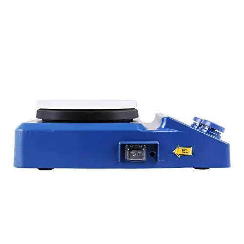 5 Inch LED Digital Magnetic Hotplate Stirrer - Four E's with Ceramic Coated Hotplate 100-1500RPM 5L 600W