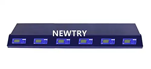 NEWTRY JK-MSH-Pro-6B Constant Temperature six Magnetic Mixer/Magnetic Stirrer for Laboratory (220V)