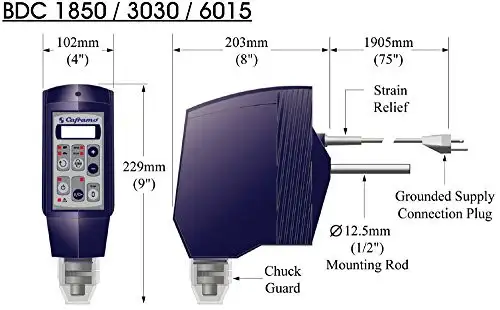 Overhead Stirrer 5 gal 1/5 HP-1600212802