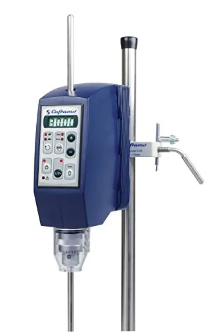 CAFRAMO LIMITED BDC3030 Model BDC3030 General Purpose Overhead Stirrer Speed Range 20-3000 RPM Digital Mixes Creams Lotions Personal Care Products