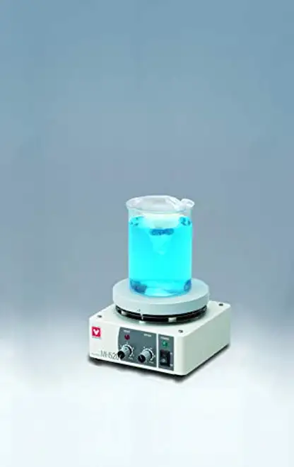 Yamato Scientific MH520 Magnetic Stirrers with Hot Plate Aluminum 150~1300rpm 115-240V-1600213059