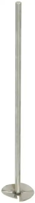 Glas-Col 099D A100103 Stainless Steel 4-bladed Stirrer Propeller 38mm Diameter 229mm Shaft Length