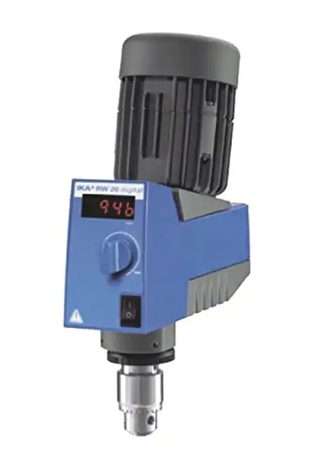 IKA 3593001 RW 20 Digital Mechanical Overhead Stirrer Mixer 100-115V