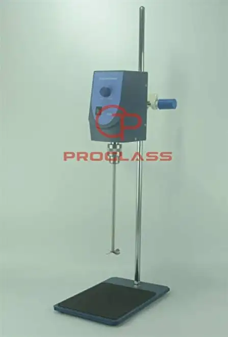 Proglass SH-II-6 Overhead Stirrer with Stirring Rod and Stand 20L Capacity 110V