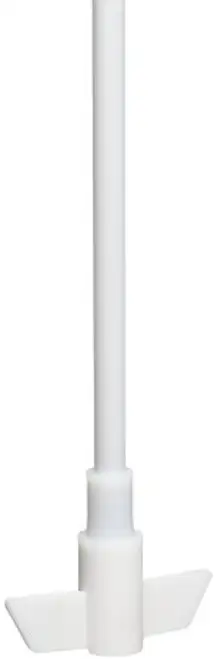 Dynalon 312524-0003 Agitador de laboratorio de PTFE con pala de hélice centrífuga y eje de 22" 260 grados C
