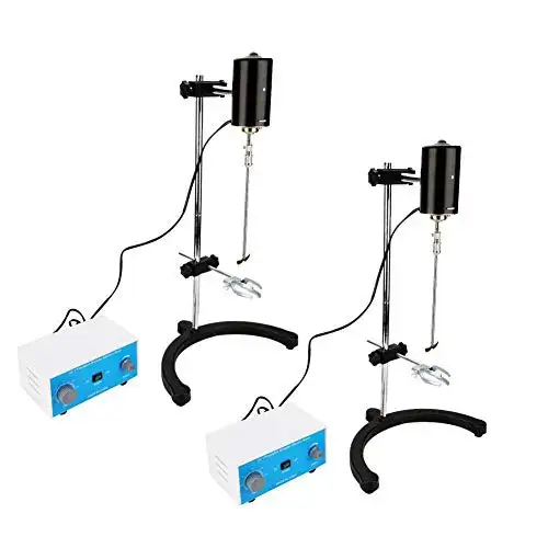 100W Stirrer Mixer Electric Overhead Stirrer Mixer Variable Speed for Small Laboratory(220V 100W)