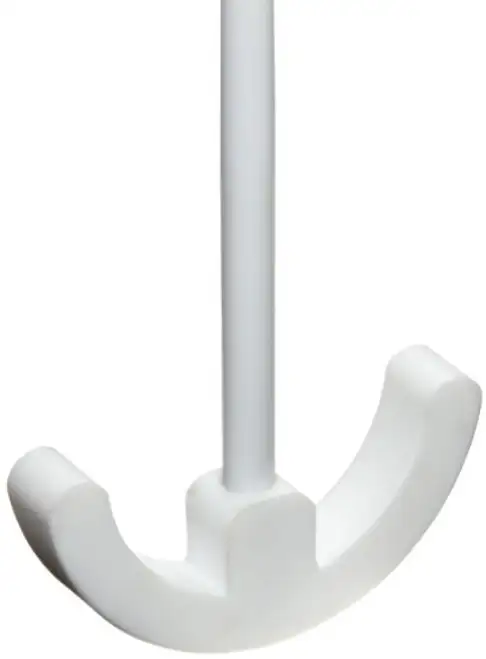 Dynalon 312514-0004 Agitador de laboratorio de PTFE con pala de hélice de anclaje Rotor de 4" y eje de 26" 260 grados C