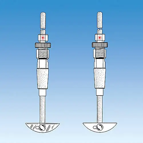 ACE GLASS 8041-40 Trubore Stirrer Complete with PTFE Blade 10 mm Diameter 45/50 Joint 5000-12000 mL Capacity
