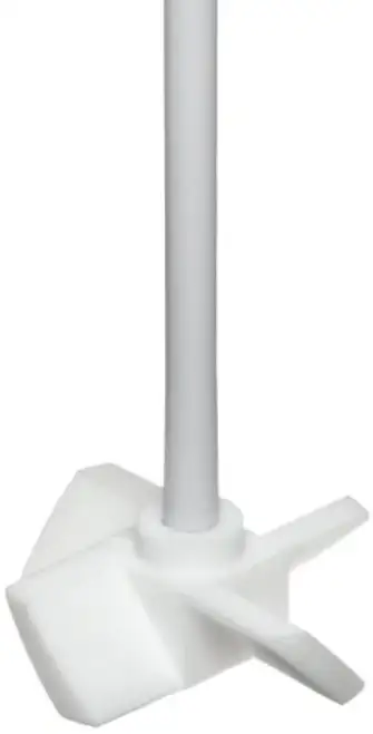 Dynalon 312504-0004 Agitador de laboratorio de PTFE con pala de hélice helicoidal y eje de 26" 260 grados C