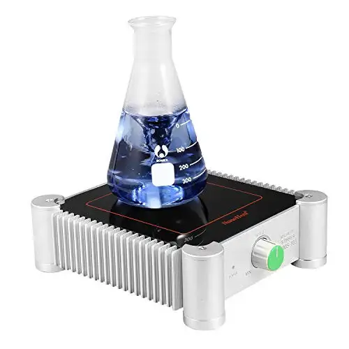 BIPEE HMS-165 Labor Magnetrührer 3000ml Volumen 0-1250rpm Geschwindigkeit Deutschland Schott Glasplatte Include Magnetic Stir Bar