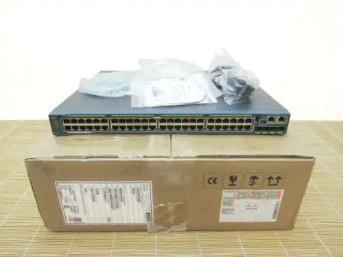 New Cisco Ws-C2960S-F48Lps-L 48 10/100 Fast Eth 4Xsfp 370W Lan Base -