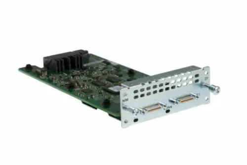 Cisco Router Modules And Interface Cards (Nim2T) 2 Port Rack Mountable Compact S