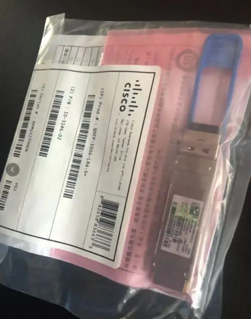 Cisco Qsfp-100G-Sr4/Lr4/Psm4-S=10G Optical Fiber Optical Module(Hologram)
