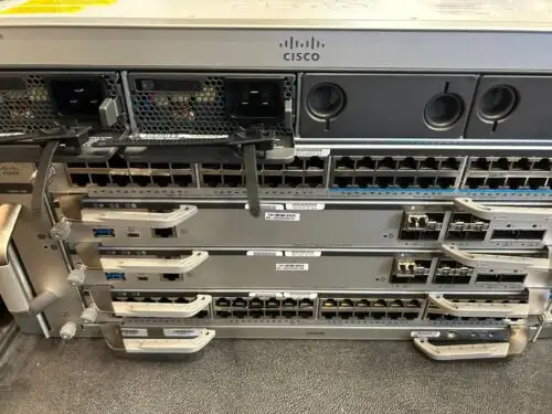 Cisco C9404R= 2X C9400-Sup-1Xl-Y 2X Lc-48Ux 2X 3200 Pwr - Cond Warr