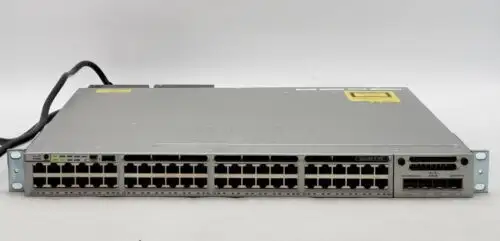 Cisco Ws-C3850-48U-S V06 48-Port Gigabit Switch With Power Supply
