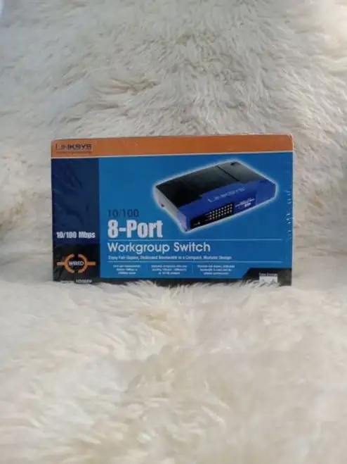 Linksys Etherfast (Ezxs88W) 10/100 Speed 8-Ports External Switch Brand
