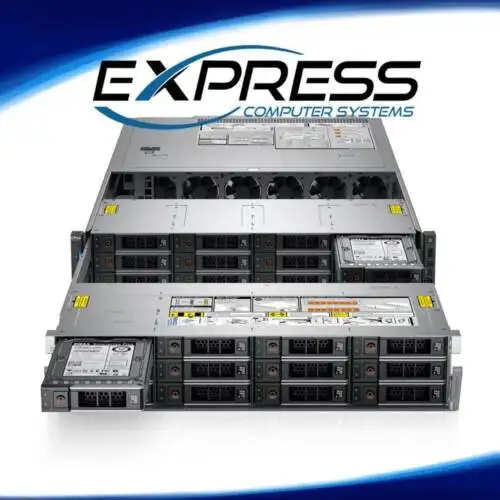 Dell Poweredge R740Xd2 24X 3.5" 2X Gold 6238 2.10Ghz 22C H730P 8Tb-20Tb Hdd