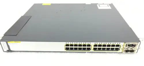Cisco Ws-C3750E-24Td-S 24-Port Gigabit Layer 3 Switch