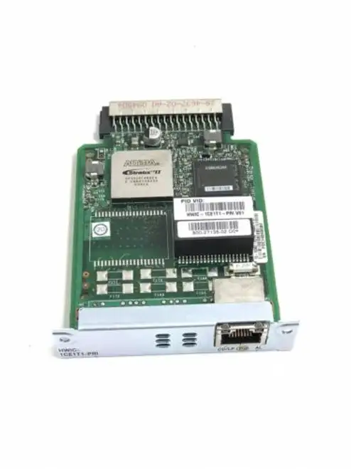 Cisco Hwic-1Ce1T1-Pri 1 Port Ch T1/E1 & Isdn Pri High Speed Wan Interface Card