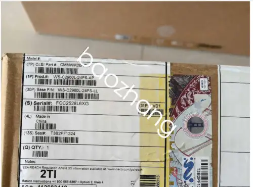 Ws-C2960L-24Ps-Ll Cisco Switch Via Fedex Or Dhl