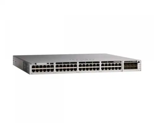 New Cisco C9300-48Un-A 48-Port Switch