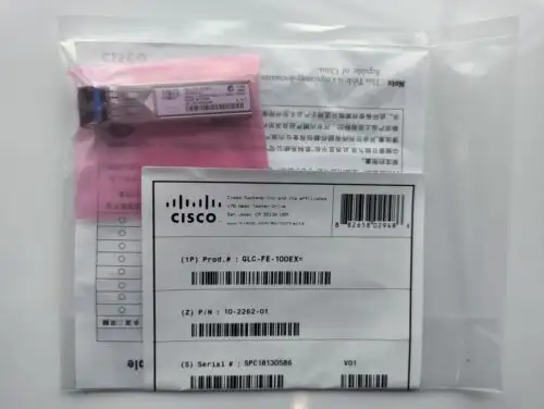 5 X Cisco Glc-Fe-100Ex 100Base-Ex Smf 40Km Sfp Fast Ethet(Brand Sealed)