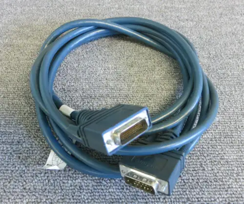 Original Cisco 72-0789-01 Male Db60 To Male Db15 3 Meter X.21 Dte Serial Cable