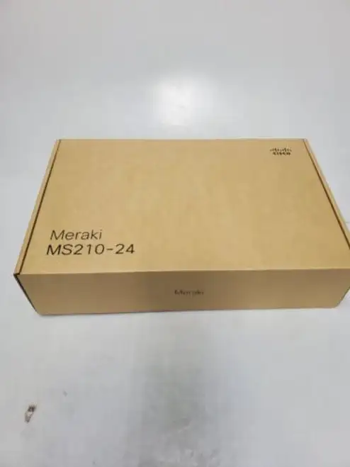 Cisco Meraki Ms210-24P-Hw 24-Port Poe Ethernet Switch Unclaimed In