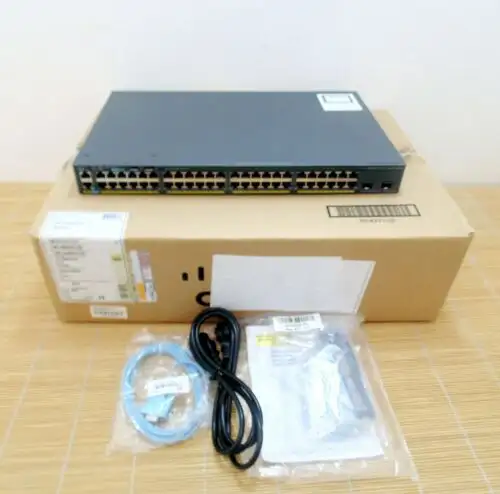 New Cisco Catalyst Ws-C2960X-48Td-L 48 Gige 2X10G Sfp+ Lan Switch -