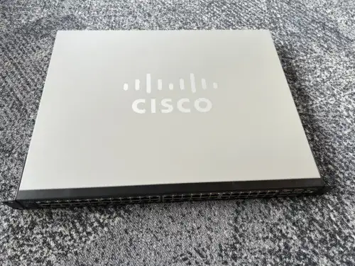 Cisco Sg500X-48P-K9 48-Port Gigabit Poe Stackable Managed Switch 4X10G Sfp