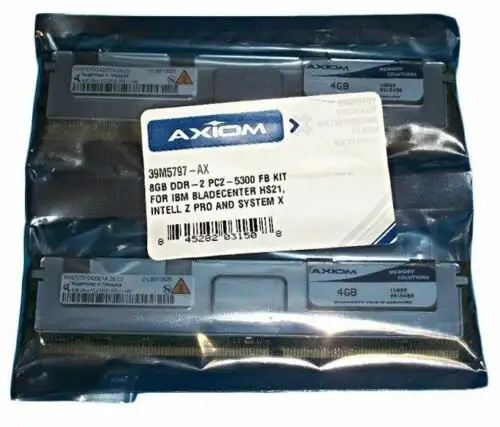Ibm 39M5797-Ax 8Gb 2X4Gb Server Memory Kit Axiom