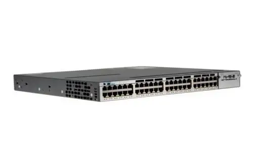 2X Cisco Catalyst 3750X 48-Port 10/100/1000 Poe+ Ethernet Switches