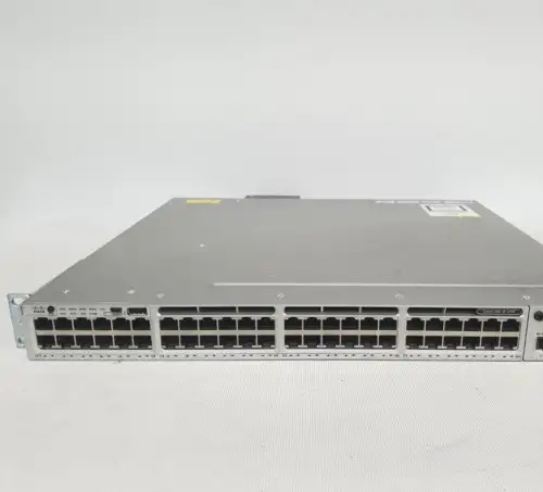 Cisco Catalyst Ws-C3850-48U-E 48 Port Switch With C3850-Nm-2-40G Dual Pwr Spply-