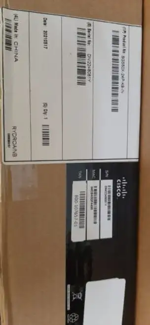New Packed Cisco Sg550X-24P-K9 24-Port Gb Poe+ & 2X 10Gb Sfp+ Sg550X-24P