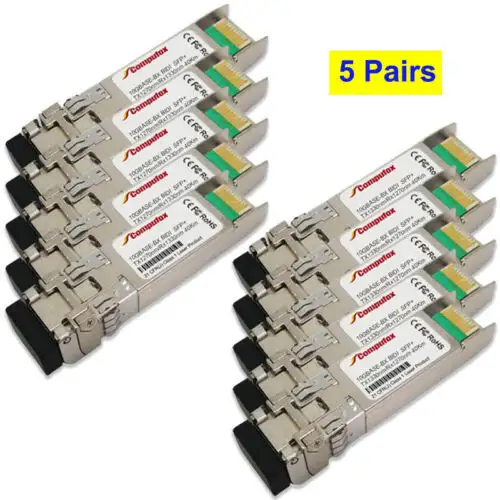 10Pk (5 ??) - 40Km 10G Bidi Sfp + ??????? Datacom (Dm4615 Olt 16Gpon)?-