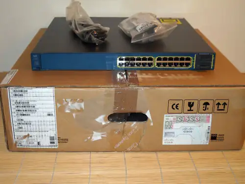 Neu Cisco Catalyst Ws-C3560E-24Td-E 2X X2 Based 10Gb+ 24Xgigabit Switch -