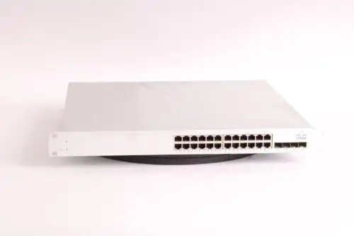 Cisco Ms320-24P Gigabit Poe Switch W/ 2X: Pwr-Ms320-640Wac Power Supply As Is