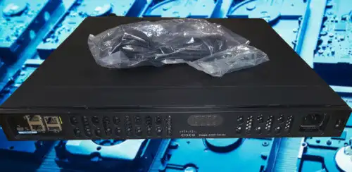 Isr4331-Axv/K9 * 3-Port Gig Voip Security Router + Pvdm4-32 + No Clock Issues