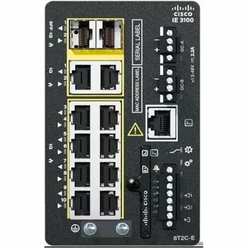 Cisco Catalyst Ie3100 W/8 Ports Ge Copper And 2 Ge Combo Uplinks Ne