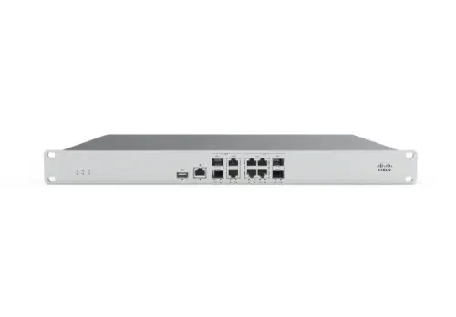 Cisco Meraki Mx105 Cloud Managed Security Appliance 4X Gbe Rj45 2X 10Gbe Sfp+