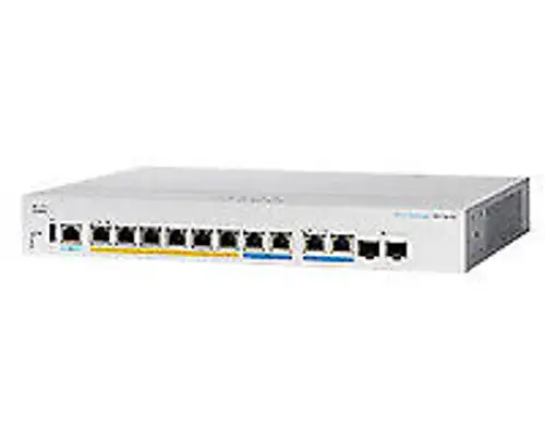 Cisco Cbs350 - Managed - L3 - 2.5G Ethernet (100/1000/2500) (Cbs350-8Mp-2X-Eu)-