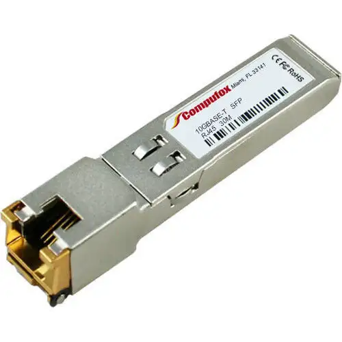 Lot 10Gbase-T Sfp+ Transceiver (Copper 30M Rj-45) For Allied Telesis Alcatel
