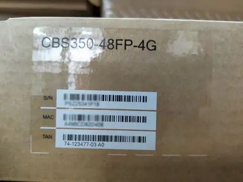 Cbs350-48Fp-4G-Eu Cisco Business 350 Series 48X10/100/1000 Ports Poe+ 740W