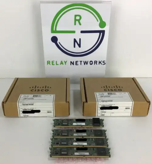 Cisco Lot Of 6 3X Pvdm3-32 1X Pvdm3-128 2X Pvdm3-16